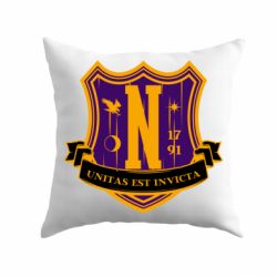 Подушка Nevermore Academy Logo-PrintSalon Подушка Nevermore Academy Logo