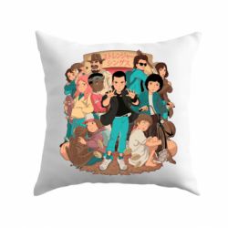 Подушка Очень странные дела арт - PrintSalon