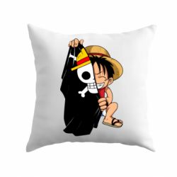 Подушка One piece chibi Luffy - PrintSalon