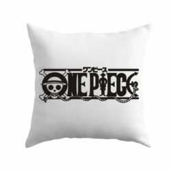 Подушка One Piece Logo Anchor - PrintSalon