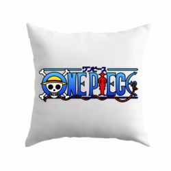 Подушка One Piece Logo Skull - PrintSalon