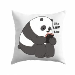Подушка Панда лайк - PrintSalon