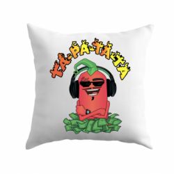 Подушка Перец Эдисон и доллары - PrintSalon