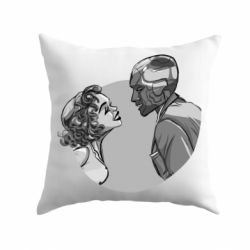 Подушка Retro Wanda and Vision - PrintSalon