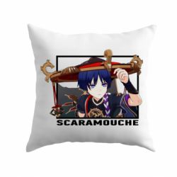 Подушка Скарамучча - PrintSalon