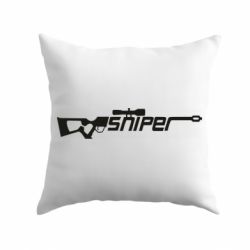 Подушка Sniper Logo