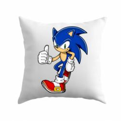 Подушка Sonic art - PrintSalon