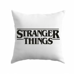 Подушка Stragner Things Logo - PrintSalon