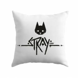 Подушка Stray logo - PrintSalon