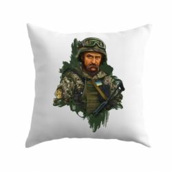 Подушка Тарас Шевченко ВСУ-PrintSalon Подушка Тарас Шевченко ВСУ