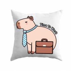 Подушка Time To Work - PrintSalon