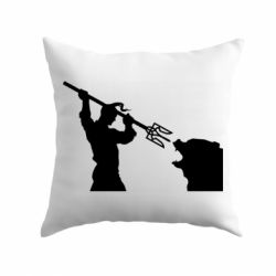 Подушка Тризубом по морде