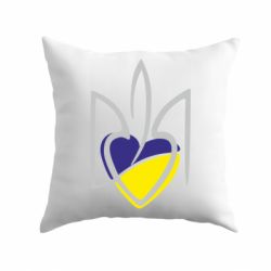 Подушка Ukrainian heart
