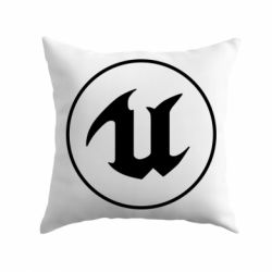 Подушка Unreal Engine Logo - PrintSalon