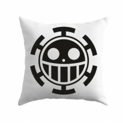 Подушка Ван Пис флаг Трафальгара - PrintSalon