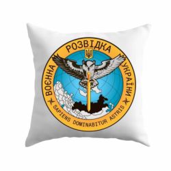 Подушка Военная разведка Украина, сова - PrintSalon