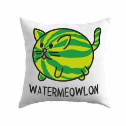 Подушка Watermeowloon - PrintSalon