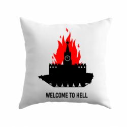 Подушка Welcome to Hell - PrintSalon