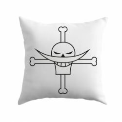 Подушка Whitebeard logo - PrintSalon