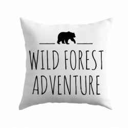 Подушка Wild forest adventure - PrintSalon