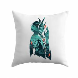 Подушка Xiao silhouette