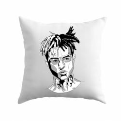 Подушка XXXTentacion Monochrome Art - PrintSalon