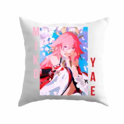 Подушка Yae Miko art - PrintSalon