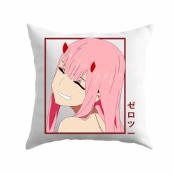 Подушка Zero Two Smile - PrintSalon