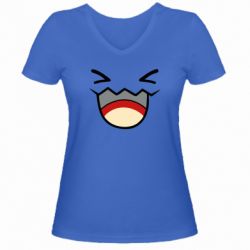 Жіноча футболка з V-подібним вирізом Pokemon Smiling - PrintSalon