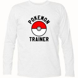 Футболка з довгим рукавом Pokemon Trainer - PrintSalon