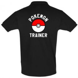 Мужское поло Pokemon Trainer - PrintSalon