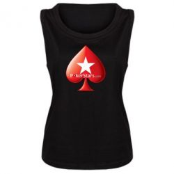 Женская майка Poker Stars Game - PrintSalon