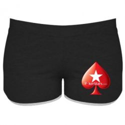 Женские шорты Poker Stars Game - PrintSalon