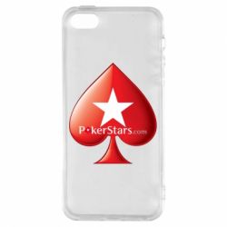 Чехол для iPhone5/5S/SE Poker Stars Game - PrintSalon