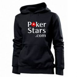 Женское худи Poker Stars - PrintSalon