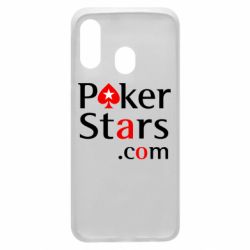 Чехол для Samsung A40 Poker Stars - PrintSalon