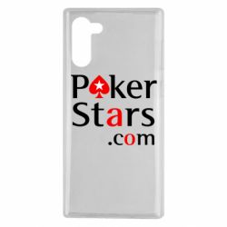 Чехол для Samsung Note 10 Poker Stars - PrintSalon