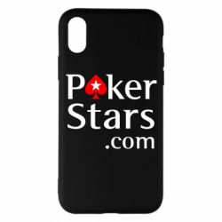 Чехол для iPhone X/Xs Poker Stars - PrintSalon