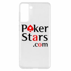 Чехол для Samsung S21+ Poker Stars - PrintSalon