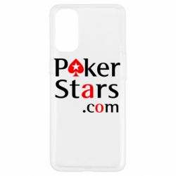 Чехол для Oppo Reno 4 Poker Stars-PrintSalon Чехол для Oppo Reno 4 Poker Stars