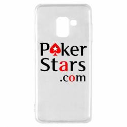 Чехол для Samsung A8 2018 Poker Stars - PrintSalon