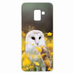 Чохол для Samsung A8+ 2018 Polar owl - PrintSalon