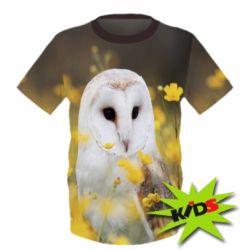 Дитяча 3D футболка Polar owl - PrintSalon