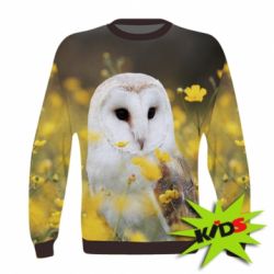Дитячий 3D світшот Polar owl - PrintSalon