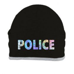 Шапка Police голограмма - PrintSalon