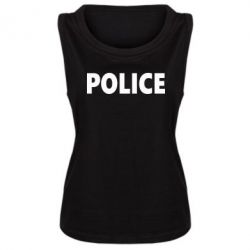Женская майка POLICE - PrintSalon
