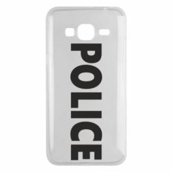 Чехол для Samsung J3 2016 POLICE - PrintSalon