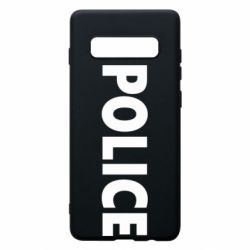 Чехол для Samsung S10+ POLICE - PrintSalon