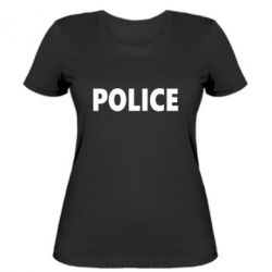 Женская футболка POLICE - PrintSalon
