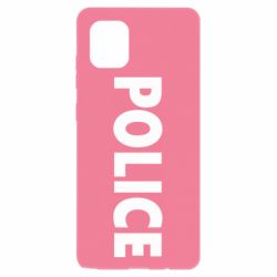 Чехол для Samsung Note 10 Lite POLICE - PrintSalon